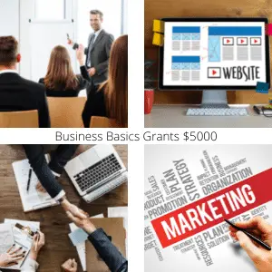 Business Basics Grants training, coaching, website, business advice, marketing service and business continuity.