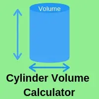 Measure cylinder volume using diameter radius height