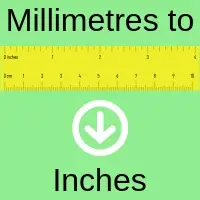 Millimetres to inches conversion
