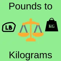 Pounds to kilograms and grams weight calculator