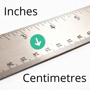Inches to cm calculator
