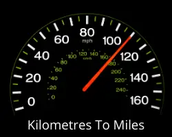 Kilometres into miles conversion