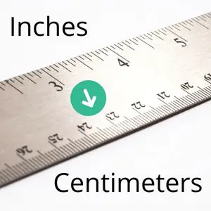 Inches to Centimeters calculator