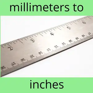 Millimeters to Inches calculator