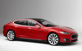 Tesla S electric car