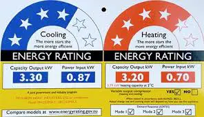 Air conditioner Energy Star ratings