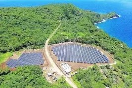 Solar farm and battery storage