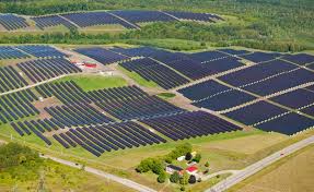 solar power farm