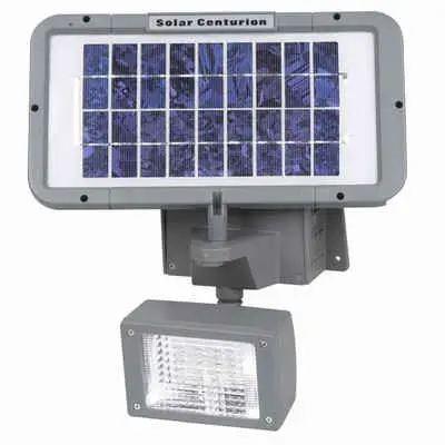 Solar lights for security