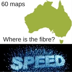 Fibre optic NBN maps