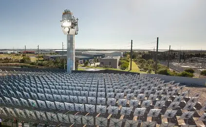 Australian Solar Thermal Tower Power Station