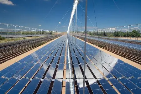 Solar Thermal Energy with Coal Fired Power Station
