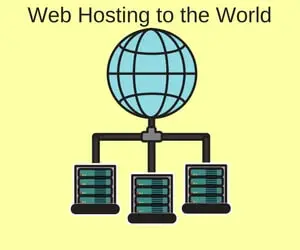 Web hosting for worldwide coverage