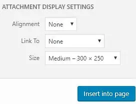 WordPress image size and alignment